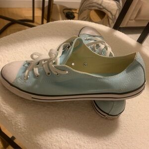 Converse Sky Blue Canvas Sneakers